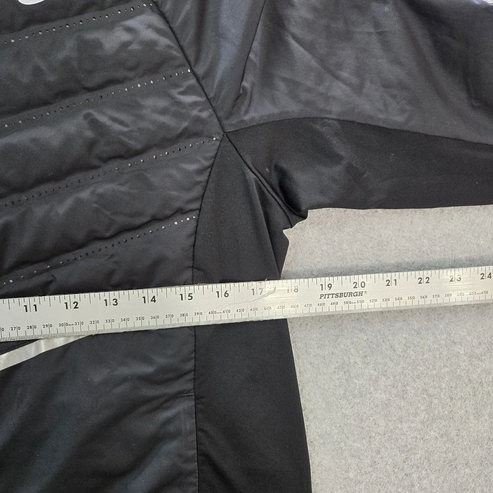 Stanford Cardinal Women Jacket L Black Nike Logo Aeroloft 800‎ Down Puffer